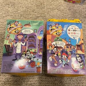 1993 Animaniacs Happy Meal boxes
